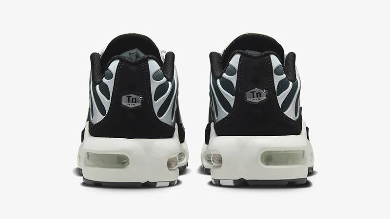 Nike TN Air Max Plus GS Black Metallic Cool Grey CD0609-026 Back