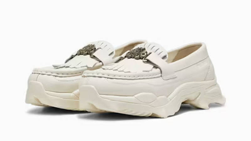 PALOMO x PUMA Nitefox Loafer Ivory front