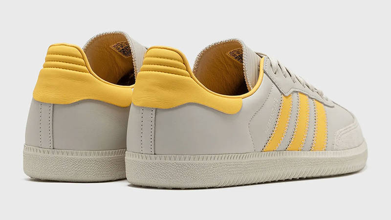 Pharrell x adidas Humanrace Samba Bold Gold Alumina ID9068 Back