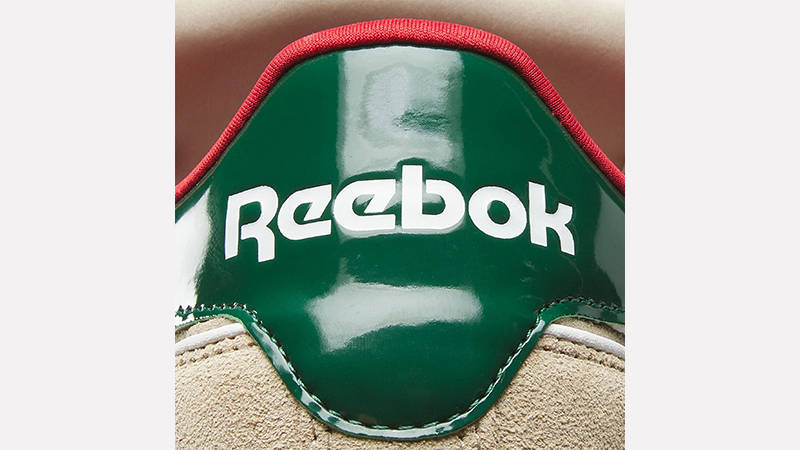 Reebok Club C Bulc Dark Green Oat heel