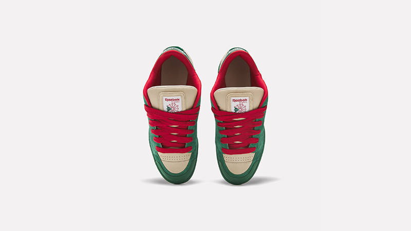 Reebok Club C Bulc Dark Green Oat middle