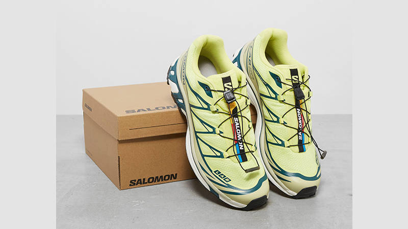 Salomon XT-6 Lime front