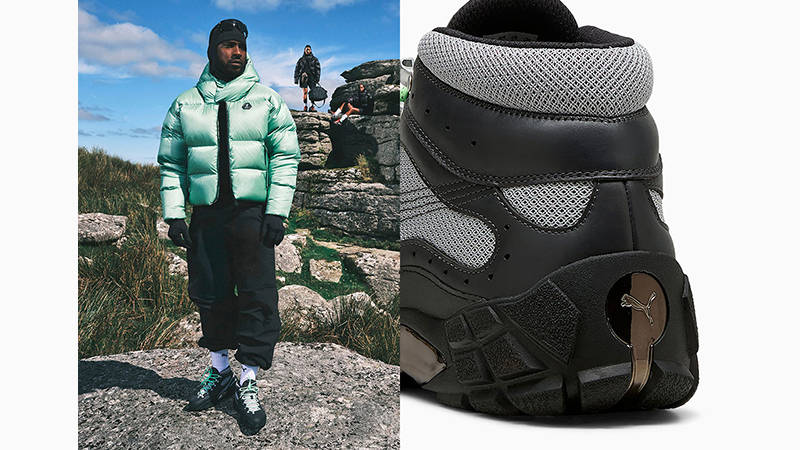 Skepta x PUMA Skope Mid Black Silver side