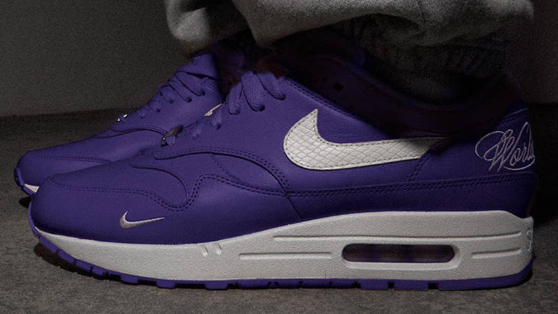 Supreme x Nike Air Max 1 87 Varsity Purple | HF8813-500 | The Sole