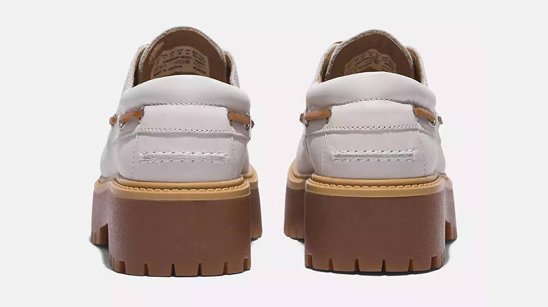 Timberland Stone Street Boat Shoe White TB0A64F4EM2 Side