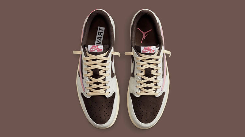 Travis Scott x Air Jordan 1 Low OG Dark Pony DZ4137-206 Top