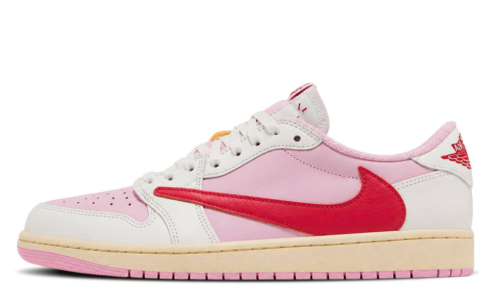Travis Scott x Air Jordan 1 Low OG Shy Pink