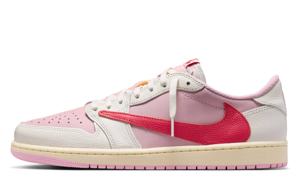 Travis Scott x Air Jordan 1 Low OG Shy Pink