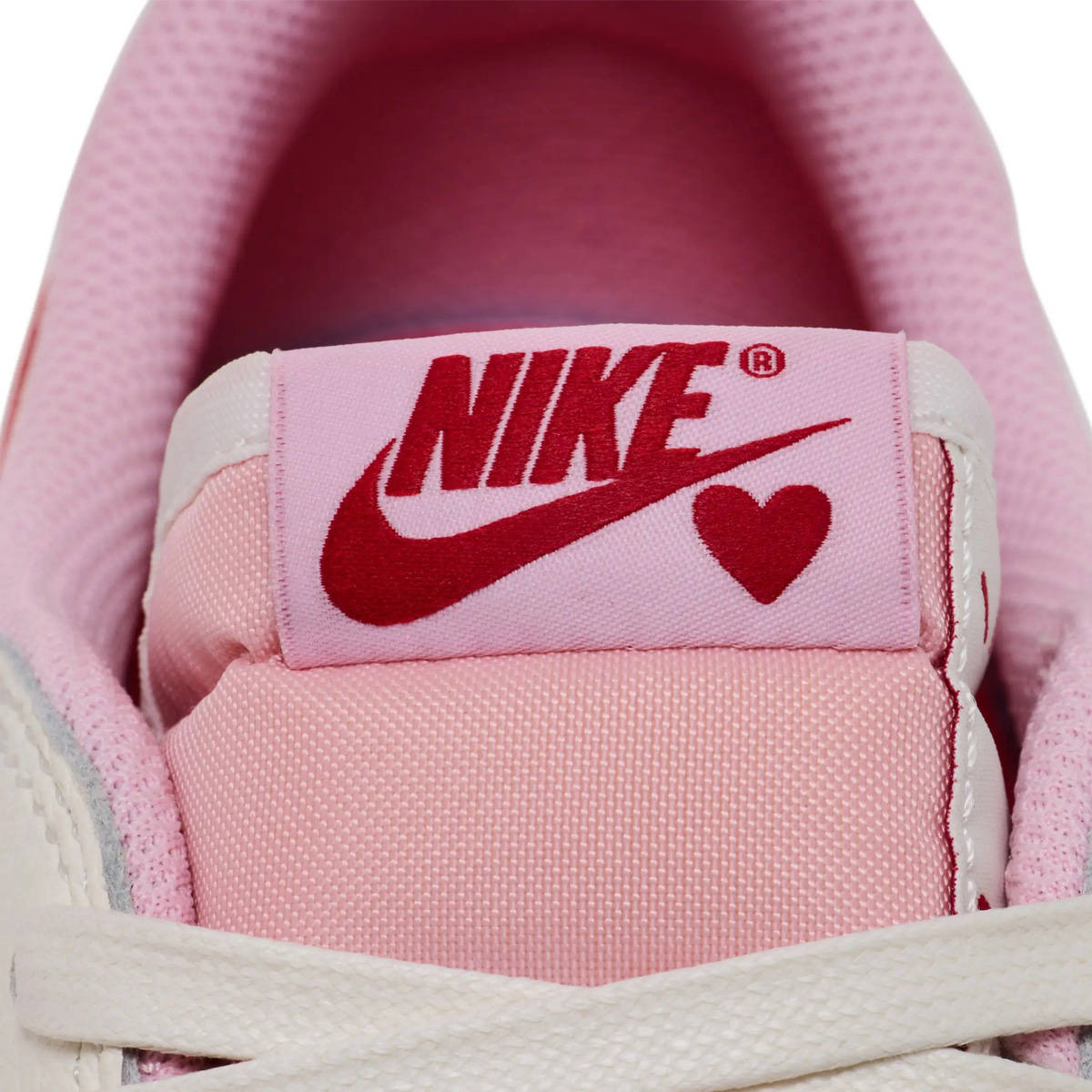 Travis Scott x Air Jordan 1 Low OG Shy Pink Tongue Detail