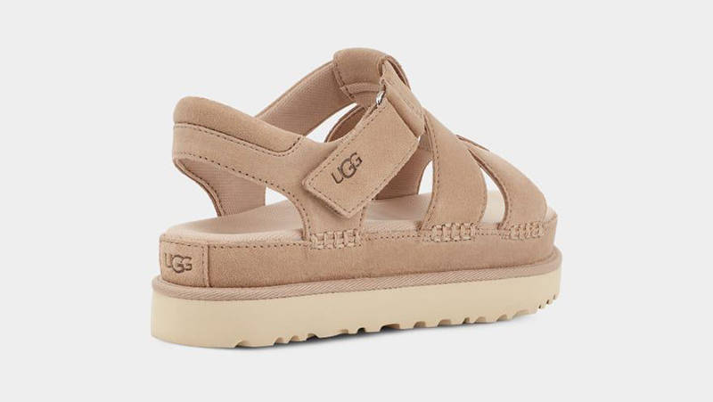 UGG Goldenstar Strap Sandal Driftwood 1137890-DRI Back