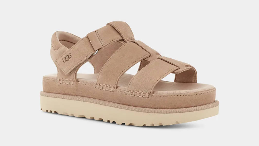 UGG Goldenstar Strap Sandal Driftwood 1137890-DRI Side