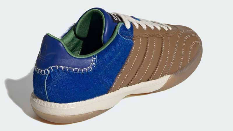 Wales Bonner x adidas Samba Millenium Desert Royal Blue Back