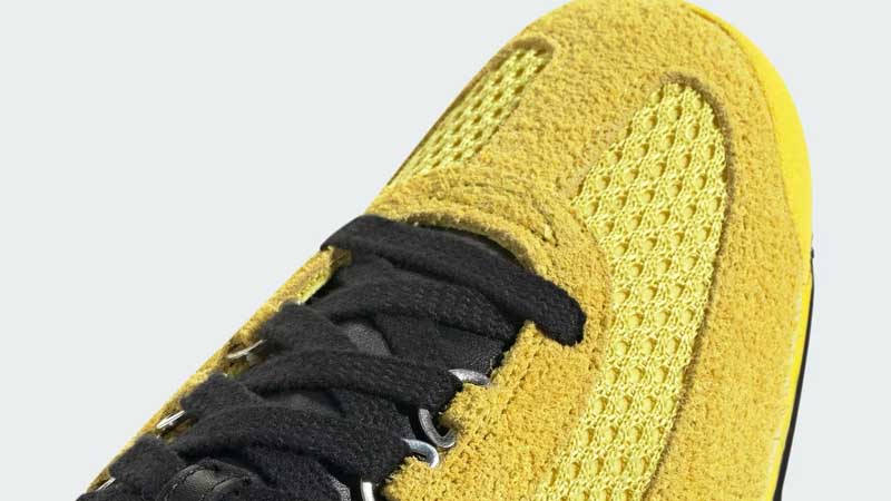 Wales Bonner x adidas SL76 Yellow Closeup