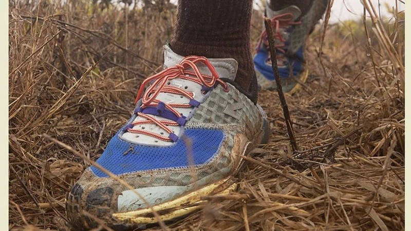 Action Bronson x New Balance M10 Minimus Pluto on foot