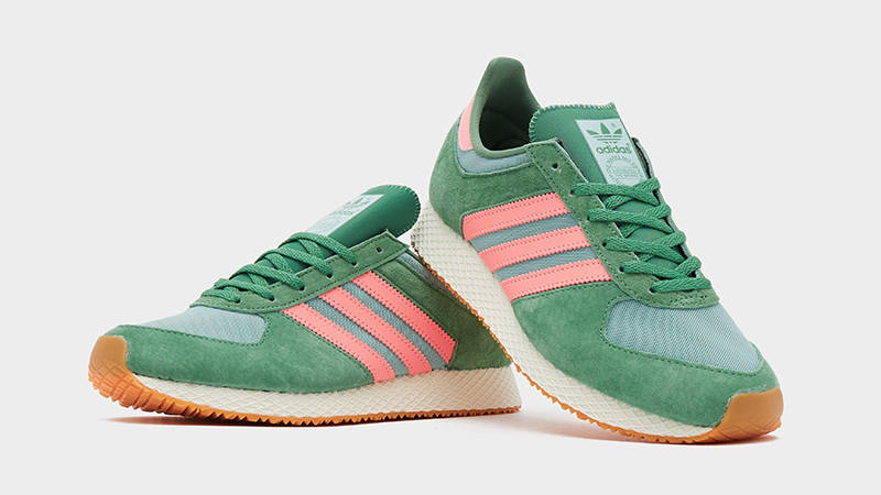adidas Atlanta Preloved Green Pink side