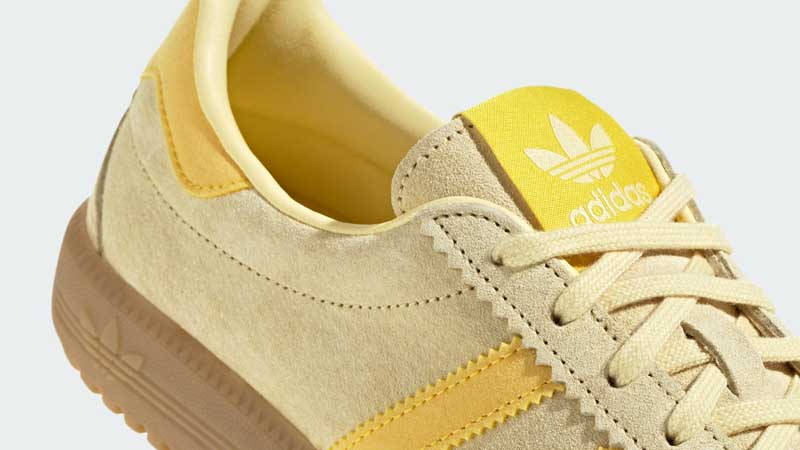 adidas Bermuda Almost Yellow Closeup