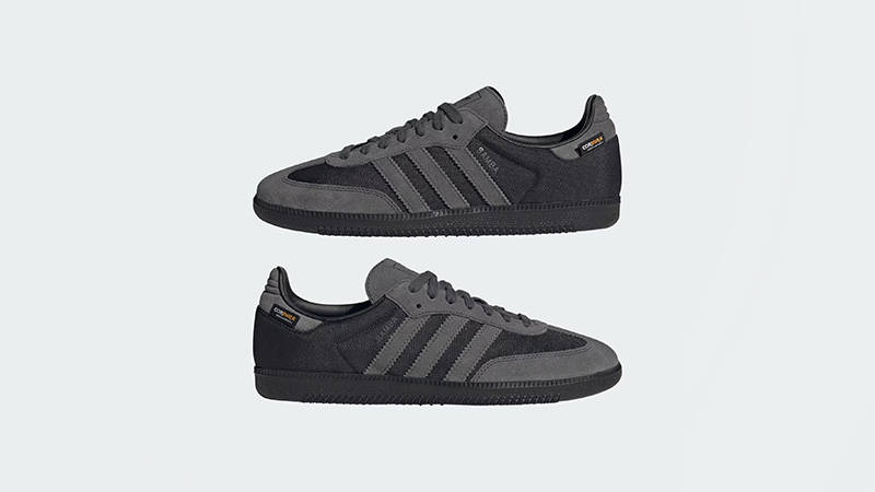 adidas Black Samba OG Core Black Grey JI3214 feature