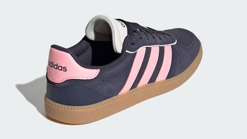 navy and pink adidas