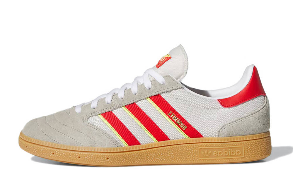 adidas gazelle silver green womens adidas Busenitz Bliss / Better Scarlet / Gum 8.5 main image 1