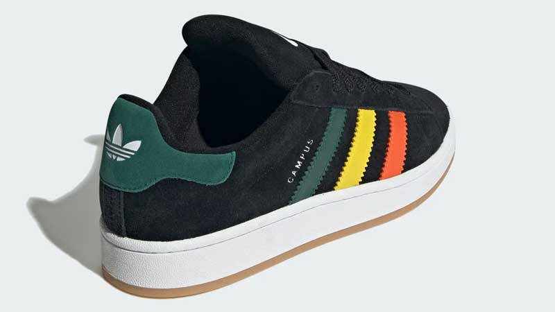 adidas Campus 00s Black Yellow Orange Back