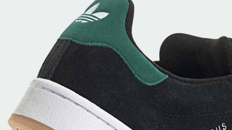 adidas Campus 00s Black Yellow Orange Closeup