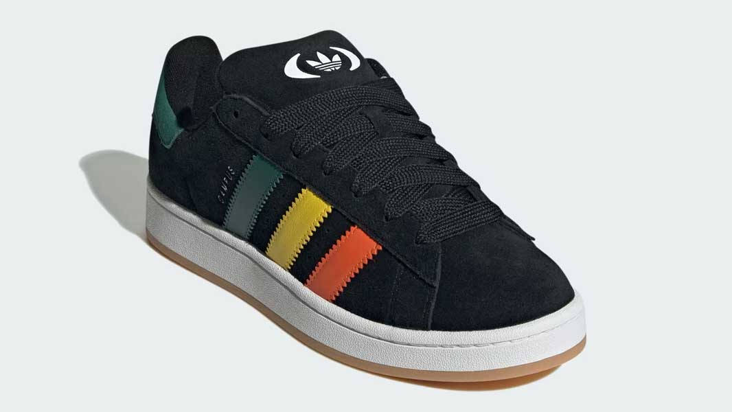 adidas Campus 00s Black Yellow Orange Front