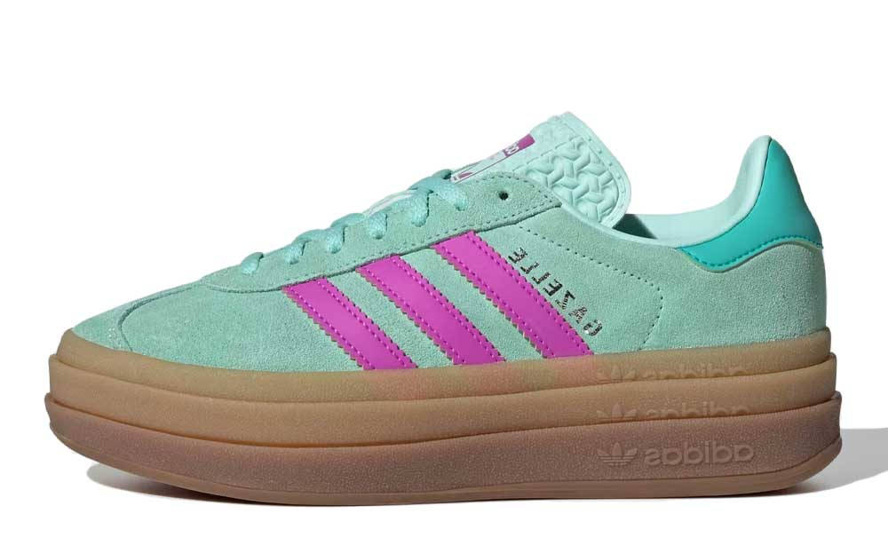 adidas Gazelle Bold GS Clear Mint Pink