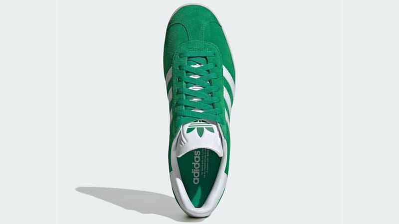 adidas Gazelle Green Cloud White Middle