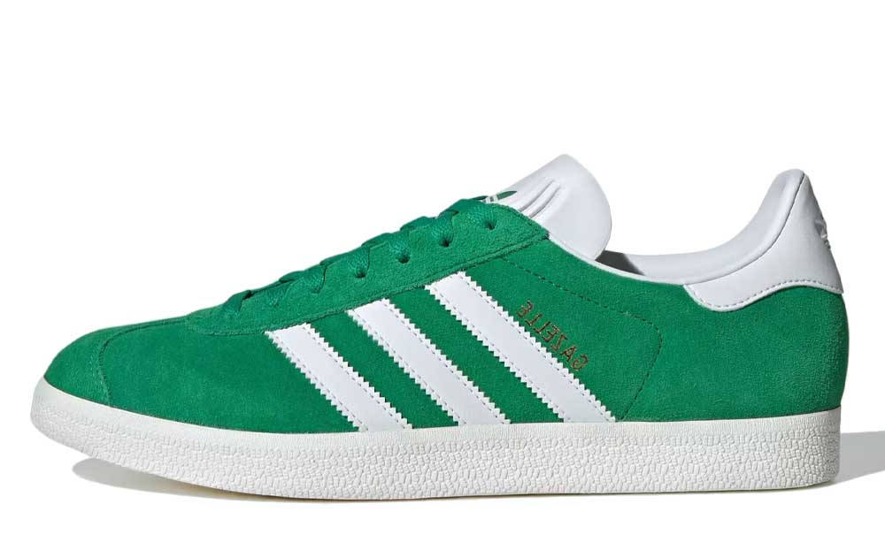 adidas Gazelle Green Cloud White