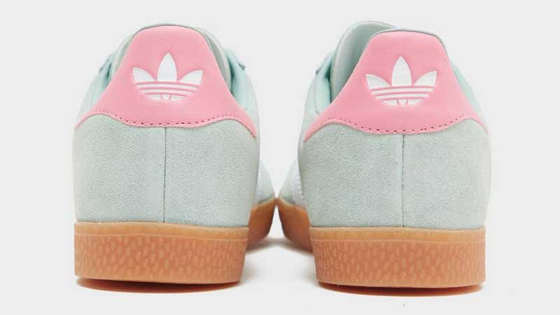 adidas Gazelle GS Hazy Green Back