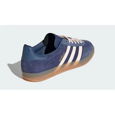 adidas Gazelle Indoor Dark Blue Bliss Orange JI0322 Back