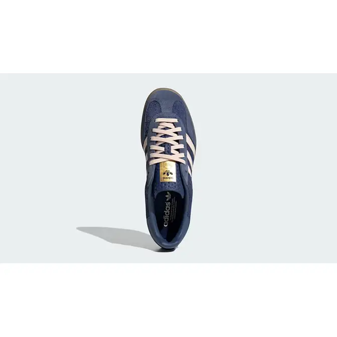 adidas Gazelle Indoor Dark Blue Bliss Orange JI0322 Top