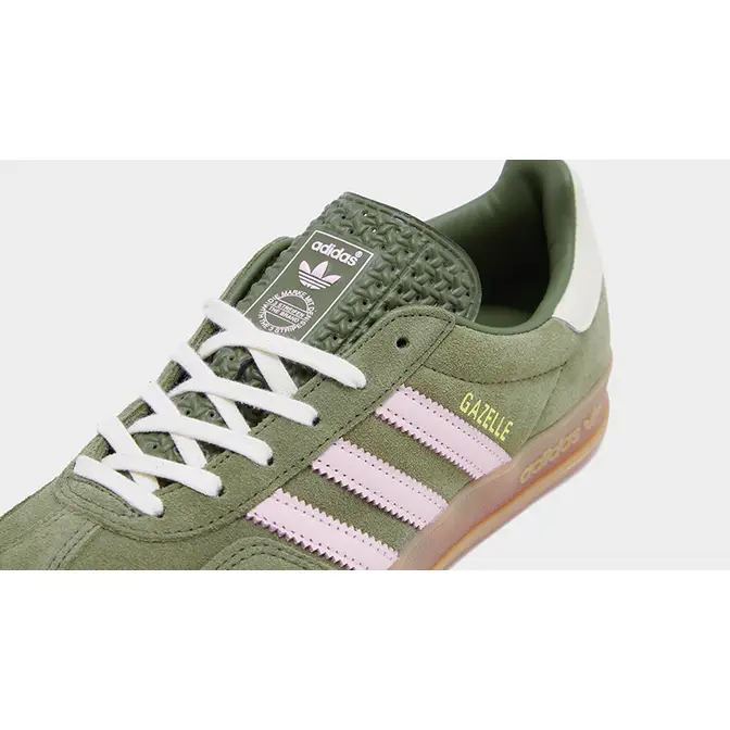 Olive green and pink adidas on sale