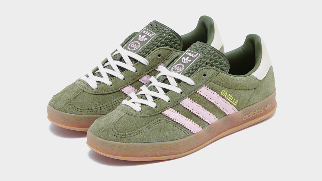 adidas Gazelle Indoor Focus Olive JH6475 The Sole Supplier