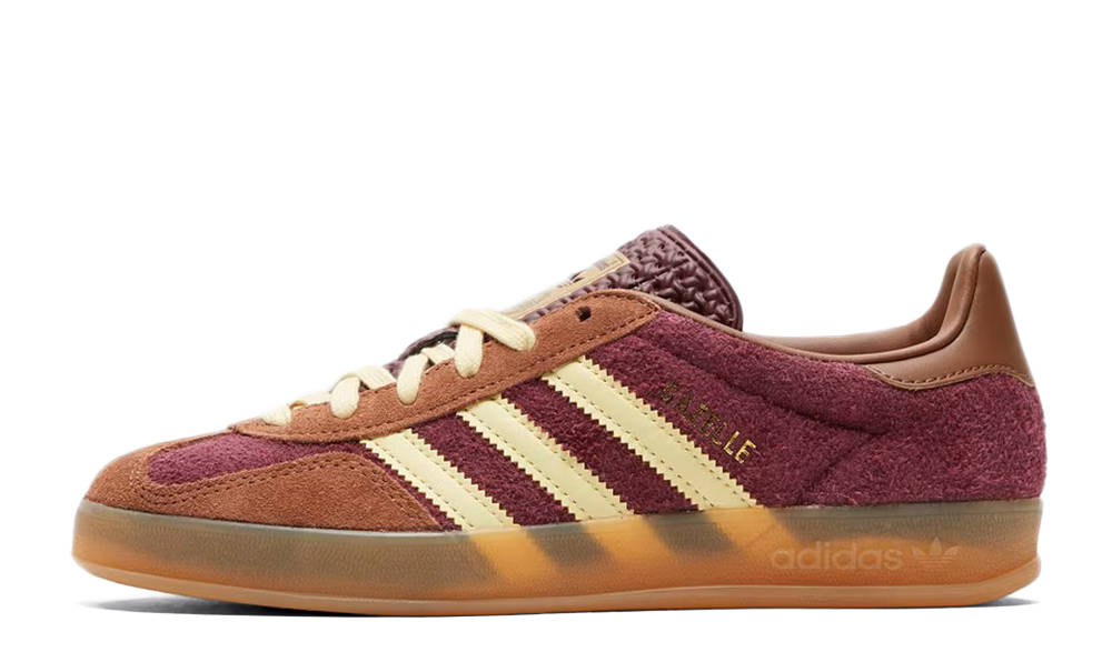 adidas Gazelle Indoor Maroon Almost Yellow JI0324 The Sole Supplier