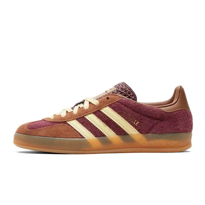 adidas Gazelle Indoor Maroon Almost Yellow | JI0324 | The Sole Supplier