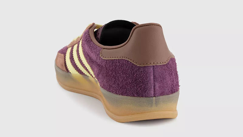 adidas Gazelle Indoor Maroon Almost Yellow JI0324 Back
