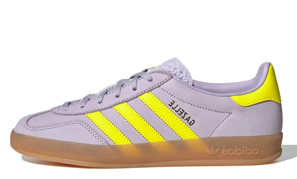 adidas Gazelle Indoor Silver Yellow
