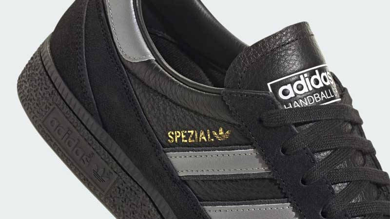adidas Handball Spezial Black Carbon Closeup