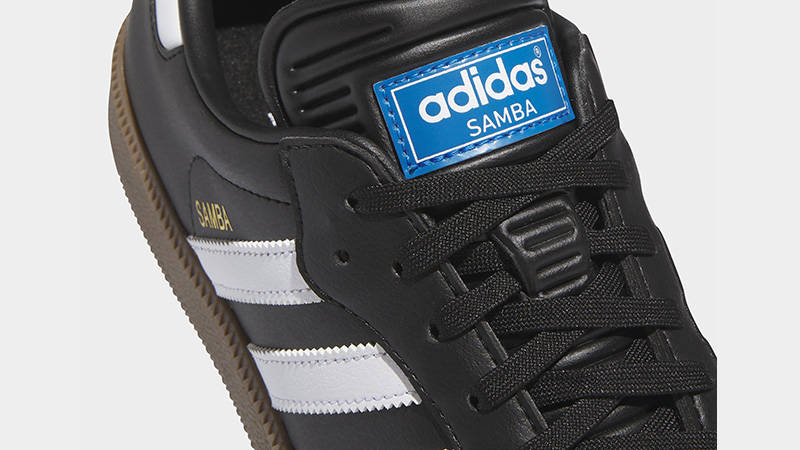 adidas Samba Golf Black Gum tongue