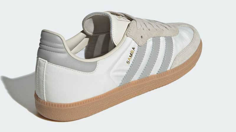 adidas Samba OG Cream Light Grey Back