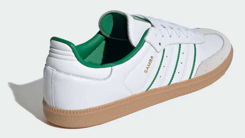adidas Samba OG Crystal White Green Where To Buy JI2044