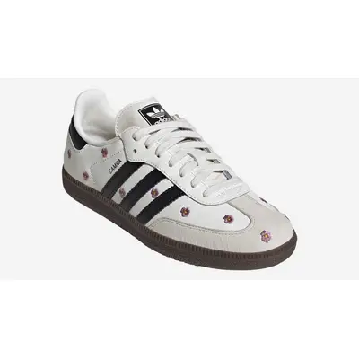 adidas Samba OG Embroidered Floral White Front