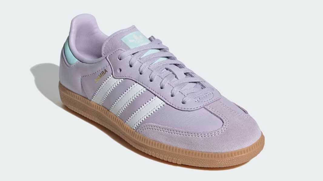 adidas Samba OG GS Silver Dawn Front