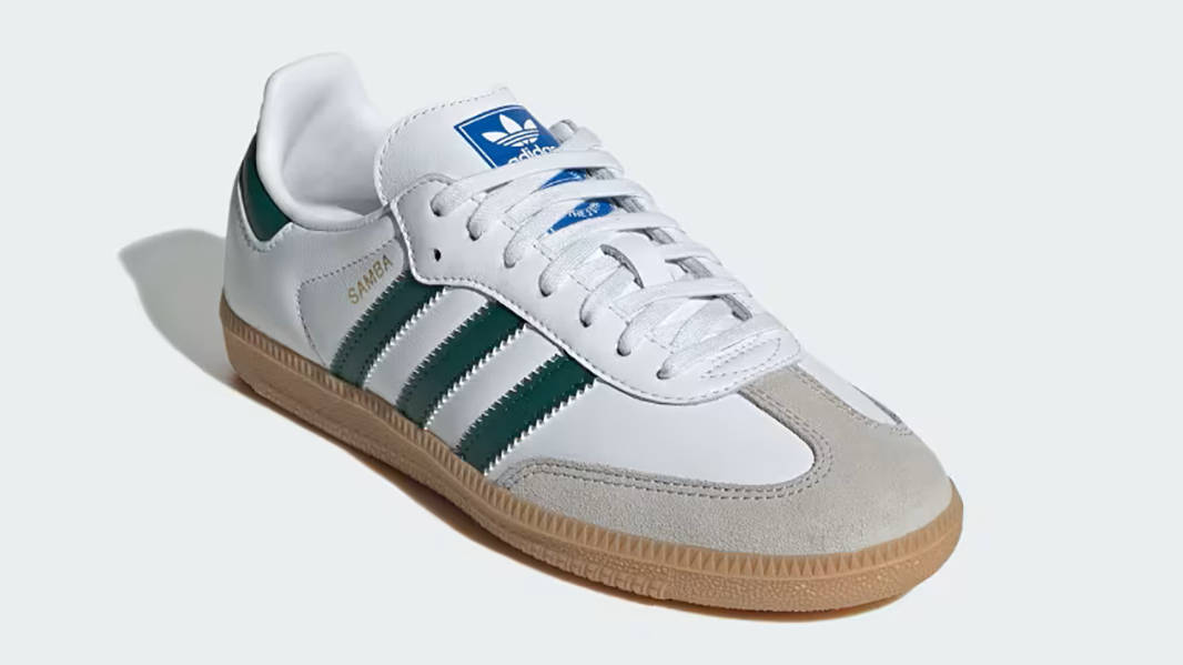 adidas Samba OG GS White Collegiate Green IE1331 Front