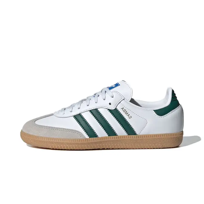 adidas Samba OG GS White Collegiate Green | IE1331 | The Sole Supplier