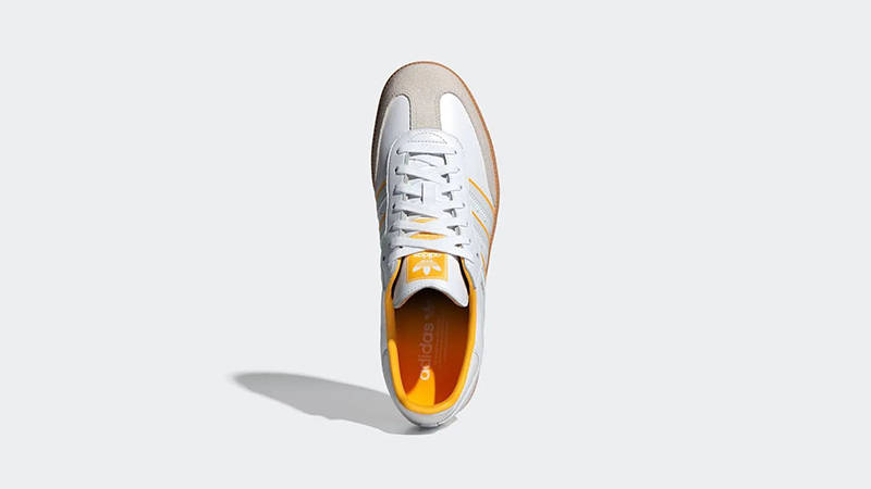 adidas Samba OG White Crew Yellow middle