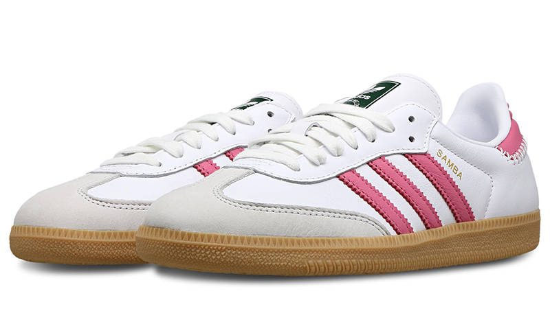 adidas Samba OG White Rose front