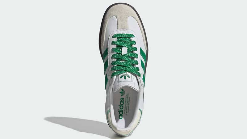 adidas Sambae Cloud White Green Middle