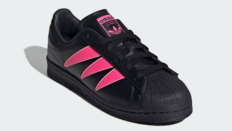 adidas Superstar 82 Black Lucid Pink Where To Buy IG4227 The Sole Supplier